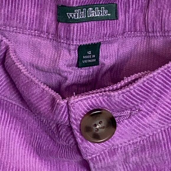 Wild Fable Purple Corduroy High-Waist Mini Skirt - Picture 5 of 7